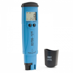 HI98311 DiST® 5 EC/TDS/Temperature Tester - 低範圍，即時測量EC、TDS和溫度"